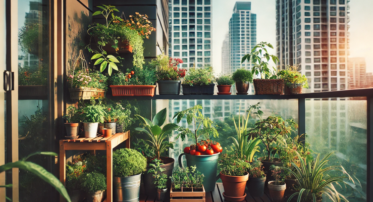 Cómo empezar una huerta urbana en espacios pequeños: terrazas y balcones